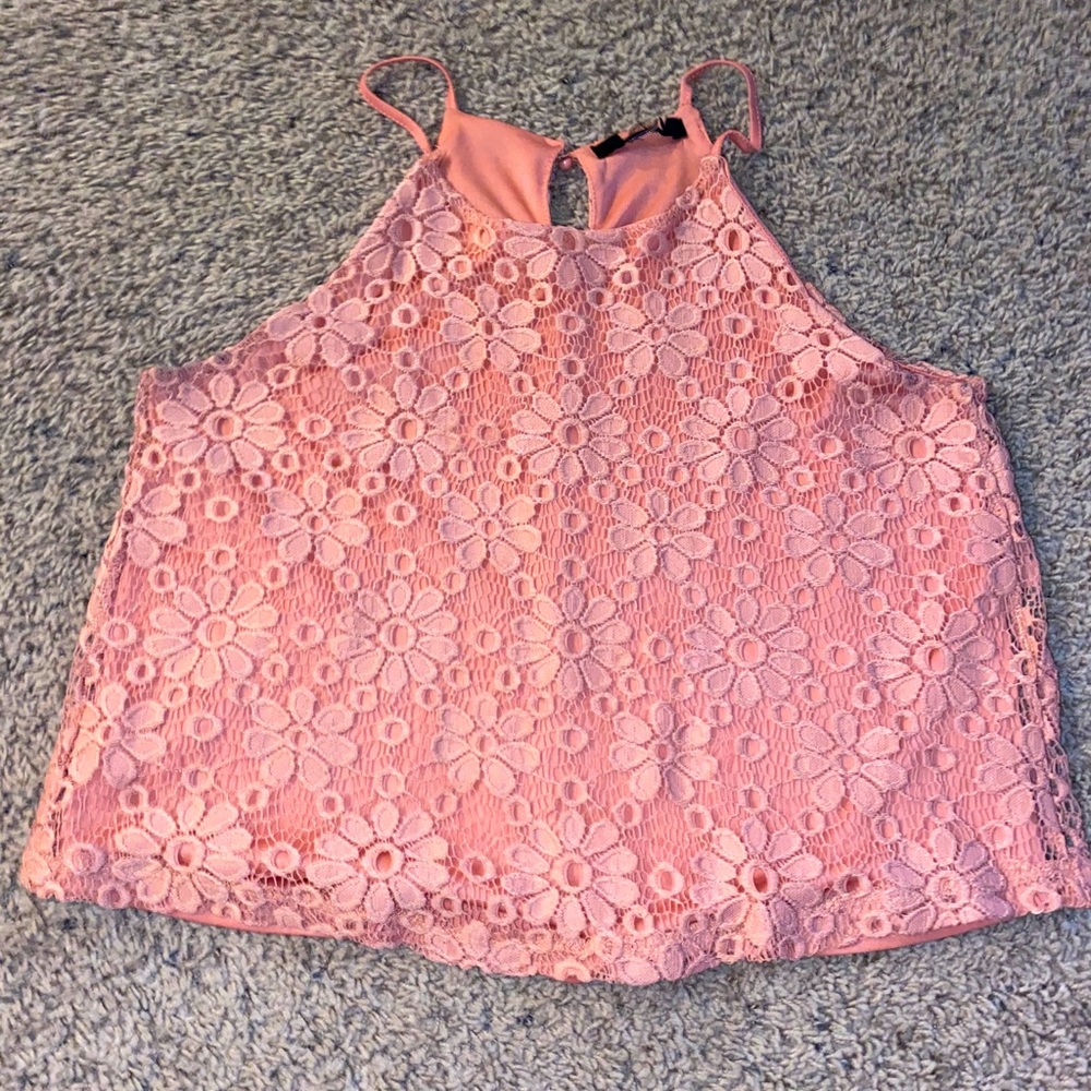 Small Coral Tank Top